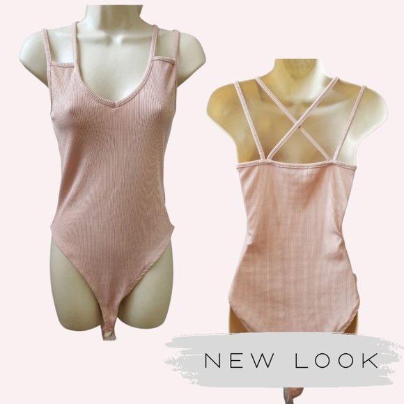 ๐3 for $25๐ New Look Blush Pink Body Suit - Picture 1 of 6